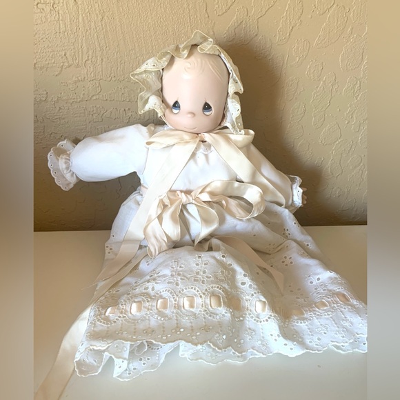 Vintage Precious Moments Porcelain Baby Doll - Picture 1 of 7